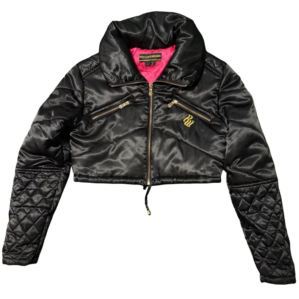 Rocawear‎ Women's Black Quilted Jacket L